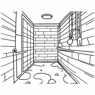 Fun Prison Cell Coloring Page 31974-25281