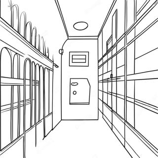 Fun Prison Cell Coloring Page 31974-25282