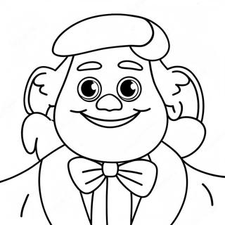 Página Para Colorear De Oompa Loompa 38403-30372