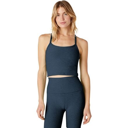 Spacedye Slim Racerback Cropped Tank Top - Women's