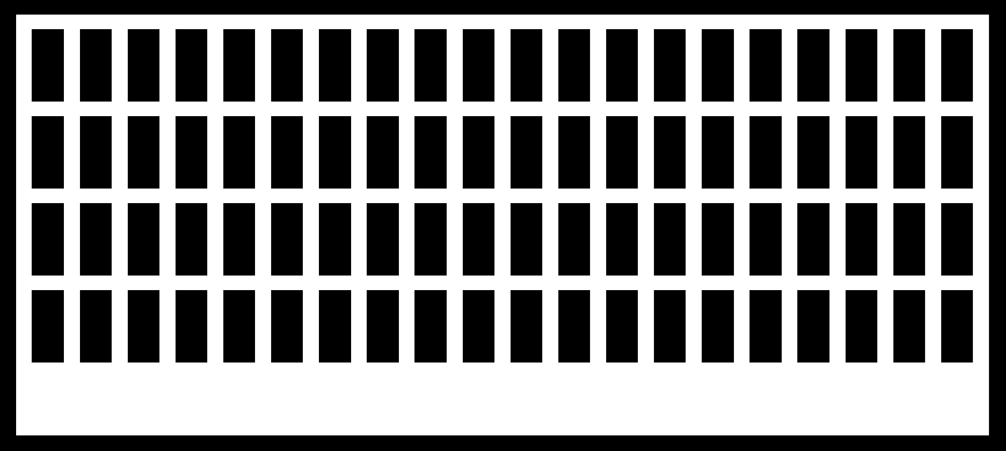 Graphical representation of scenery 3 used on experimentation.