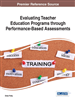 Evaluating Teacher Education Programs through Performance-Based Assessments