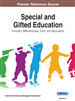 Special and Gifted Education: Concepts, Methodologies, Tools, and Applications