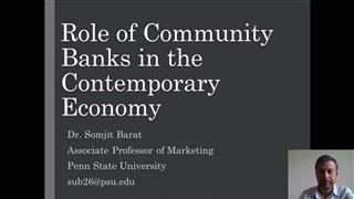 The Role of Community Banks in the Contemporary Economy
