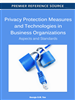 Privacy Protection Measures and Technologies in Business Organizations: Aspects and Standards