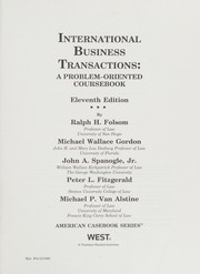 Cover of: International business transactions: a problem-oriented coursebook