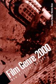 Cover of: Film genre 2000: new critical essays