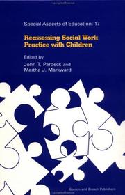 Cover of: Reassessing social work practice with children