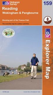 Cover of: Reading, Wokingham and Pangbourne (Explorer Maps) by Ordnance Survey, Ordnance Survey