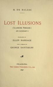 Cover of: Lost Illusions