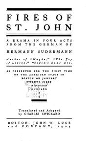 Cover of: Fires of St. John