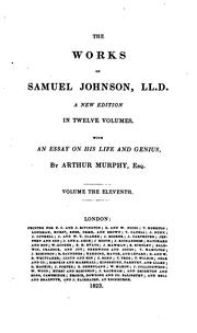 Cover of: The works of Samuel Johnson...