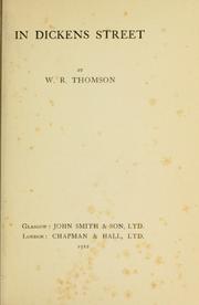 In Dickens street by W. R. Thomson