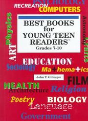 Cover of: Best books for young teen readers, grades 7 to 10