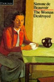 The Woman Destroyed by Simone de Beauvoir