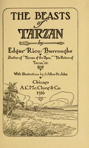 Cover of: The Beasts of Tarzan