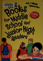 Cover of: Best books for middle school and junior high readers: grades 6-9