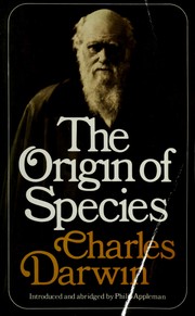 On the origin of species by means of natural selection by Charles Darwin