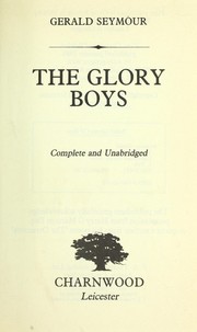 Cover of: The Glory Boys