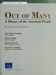 Cover of: Out of many: a history of the American people