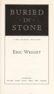 Cover of: Buried in stone: a Mel Pickett mystery