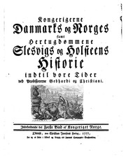 Cover of: Kongeriget Norges historie