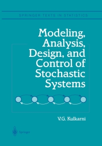 Cover image: Modeling, Analysis, Design, and Control of Stochastic Systems 9780387987255