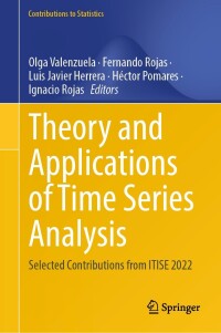 Cover image: Theory and Applications of Time Series Analysis 9783031402081