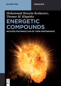 Cover image: Energetic Compounds 1st edition 9783110521849