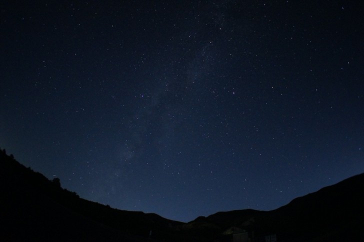 シャッタースピード10の星空