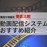 動画配信システム おすすめ紹介　徹底比較