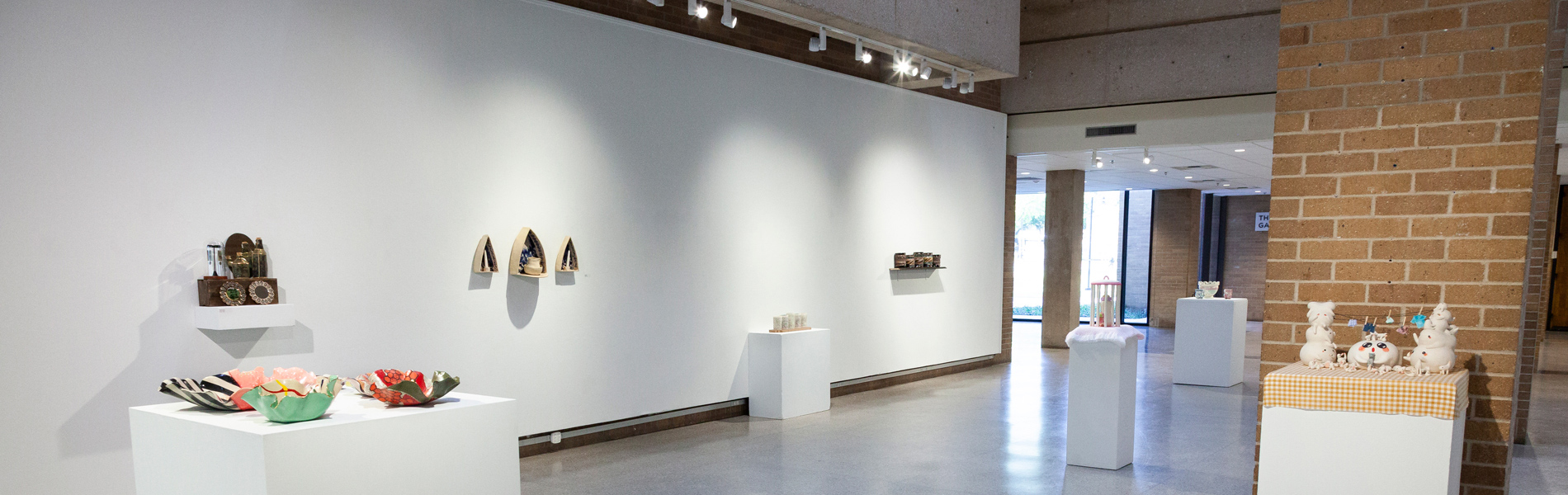 Visit the Paul Voertman Gallery in the UNT Art Building to appreciate the undergraduate student exhi