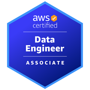 Lencana AWS Certified Data Engineer - Associate