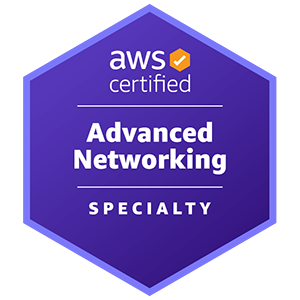 Huy hiệu AWS Certified Advanced Networking &ndash; Specialty