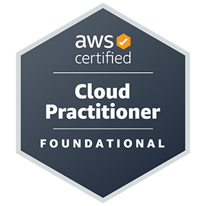 شارة AWS Certified Cloud Practitioner