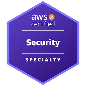 Huy hiệu AWS Certified Security - Specialty