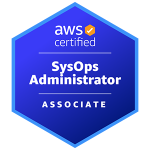 شارة AWS Certified SysOps Administrator - Associate