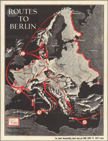 Routes to Berlin;Chapin, Jr., R.M.;1943;11769.000