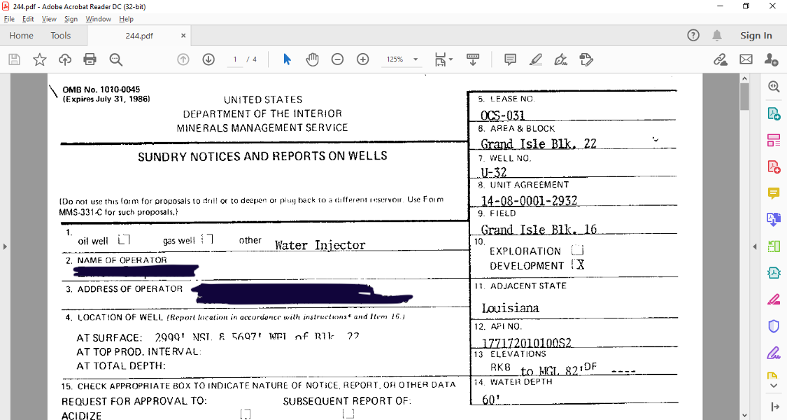 Figure 2. Sample input form