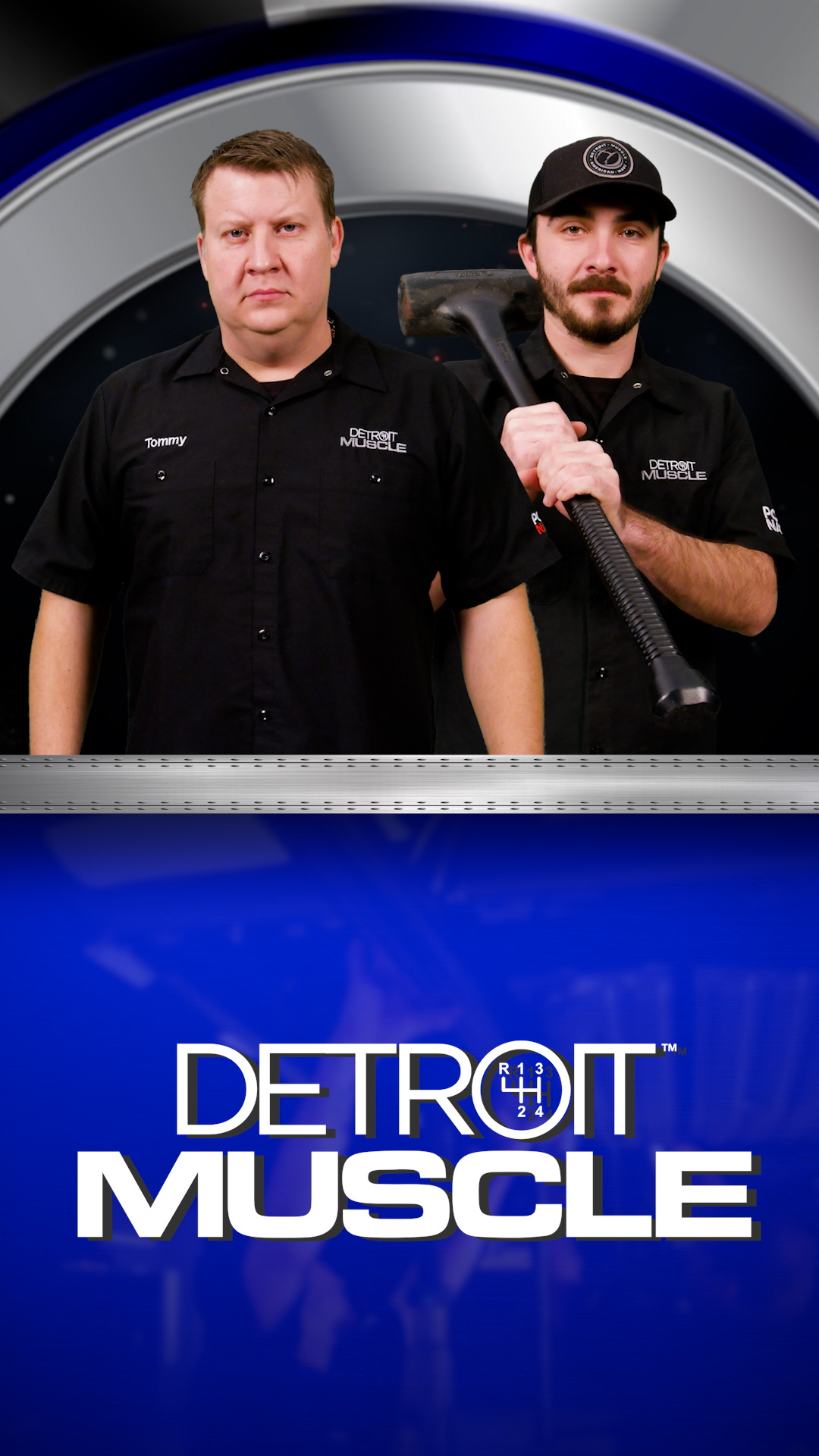 Detroit Muscle Logo