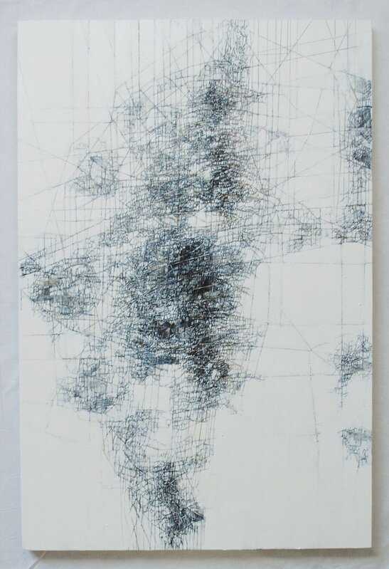 Kyoko Ikeda 池田 恭子, ‘ Iron1 ’, 2022, Painting, Acrylic paint, canvas on wood panel, Sae Arai Gallery