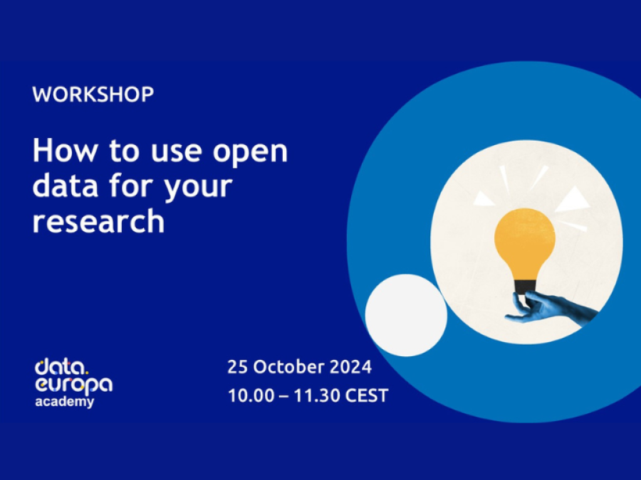 Workshop ‘How to use open data for your research’