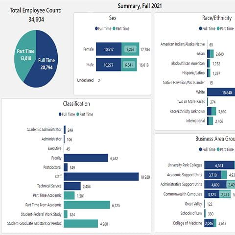 Student Enrollment Dashboard Image