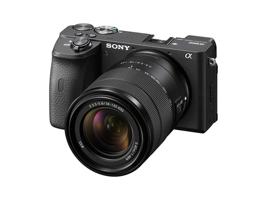 Sony Alpha A6600 Mirrorless Camera with 18-135mm Lens - ILCE6600M/B