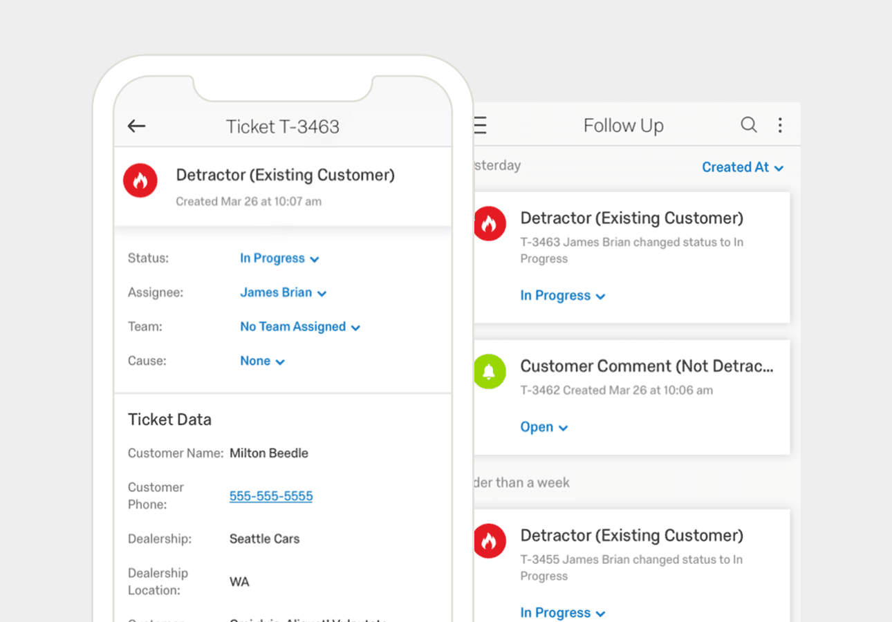 close the loop with automated actions