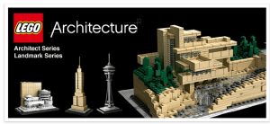 ついにキター！大人のためのレゴブロック「アーキテクチャー」日本上陸！ - LEGO Architecture -