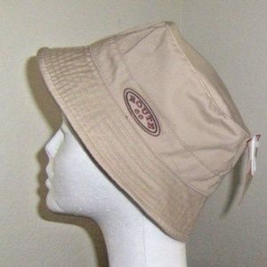 Vintage Rare Beach Bucket Embroidered Hat Cap