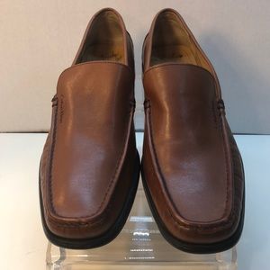 Calvin Klein Cognac Loafers Size 10