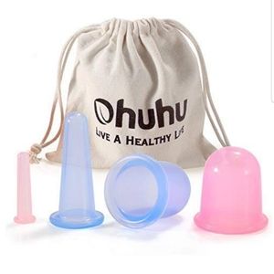 OHUHU silicone cupping therapy set