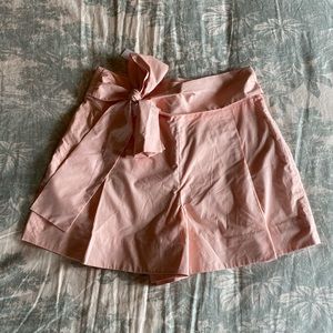 NWT J. Crew Tie-Waist Shorts, Large Bow